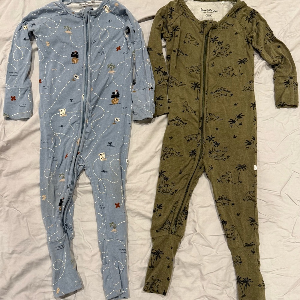 Brave Little Ones Bamboo Footie/Footless Pajamas